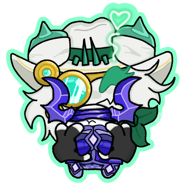 Scythammer Sticker