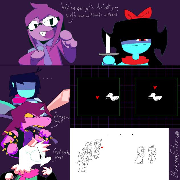 ⚠️Deltarune Chapter 5 spoilers⚠️ quack