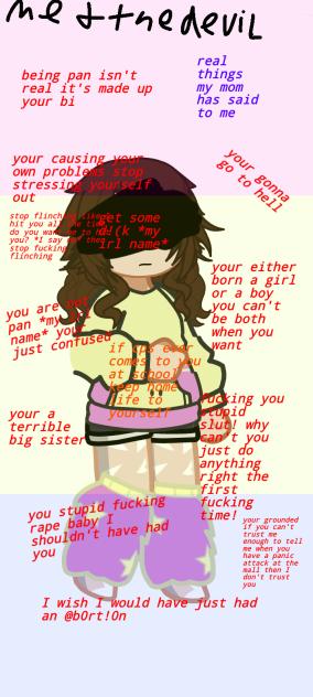 real things my bipolar mom has said