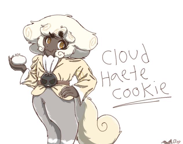 Cwoud Haete Cookie