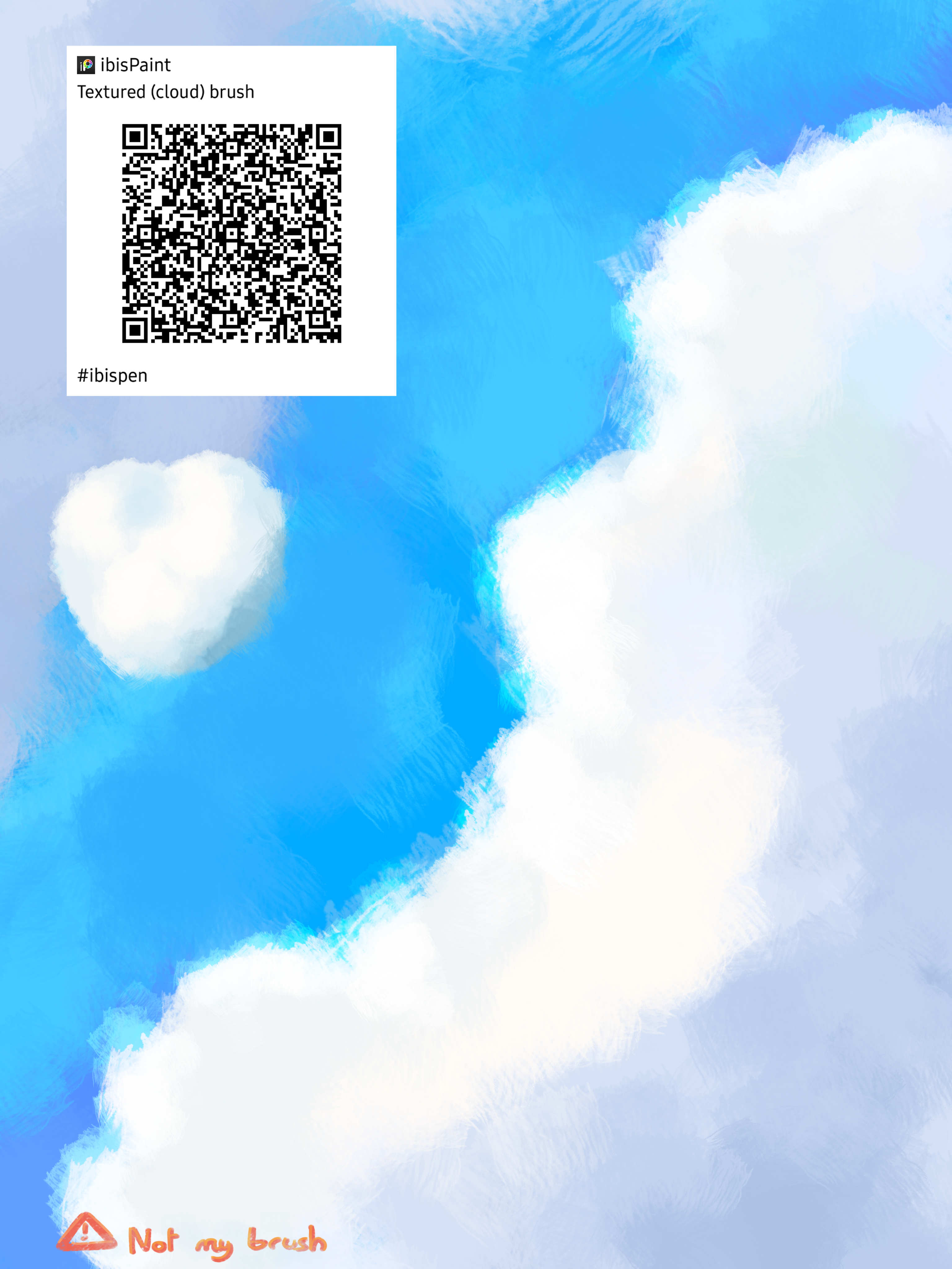 cloud brush - ibisPaint