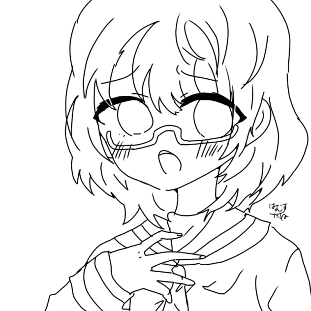 本当の自分を〈線画〉