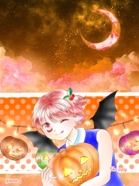 スキッピーアイコン。ハロウィン