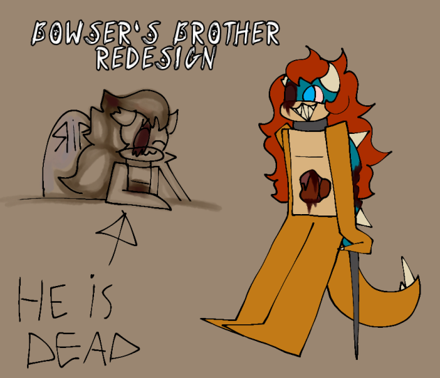 Bowser's brother redesign