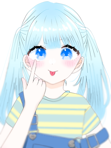 女の子💙🤍💛
