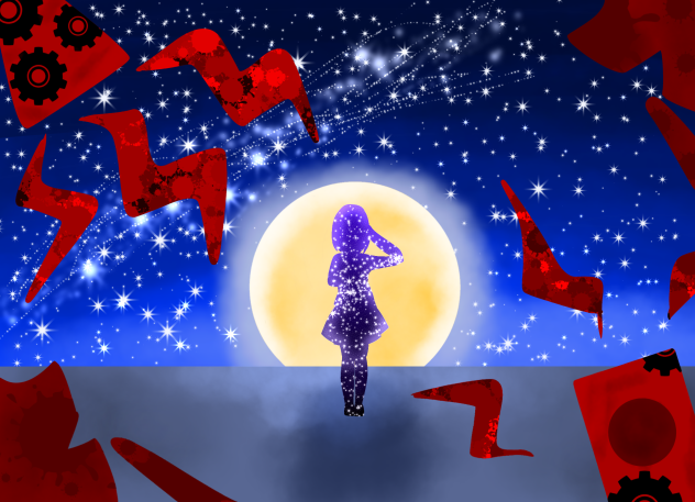 落ちる夜、いじめの日。