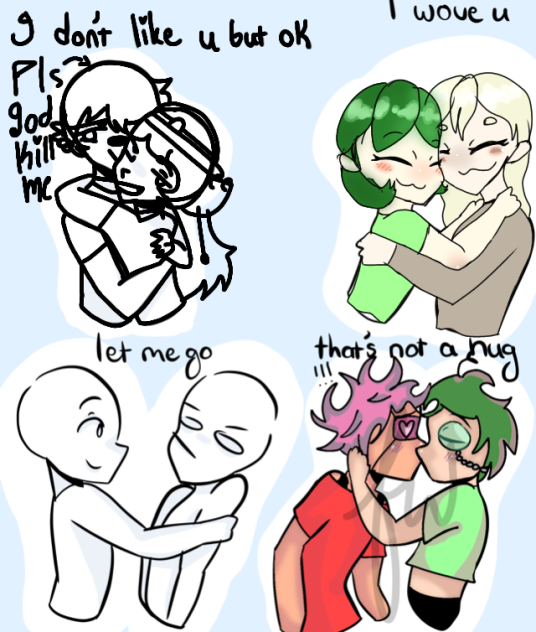 huggie collab! UvU