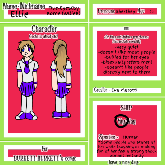 Character for Burkett Burkett ibisPaint