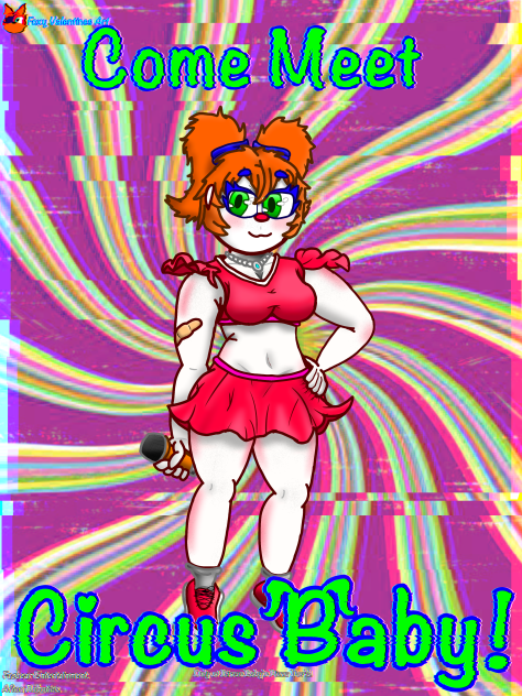 (OFFICIAL FNaF AU) Circus Baby Design
