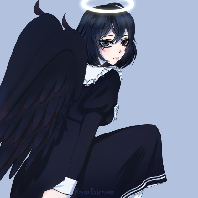 Black Angel Lily