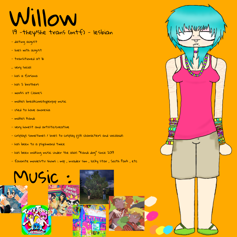 Willow reference sheet - ibisPaint