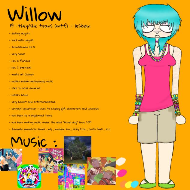 Willow reference sheet - ibisPaint