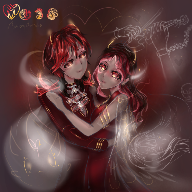 Dancing with the devil - ibisPaint