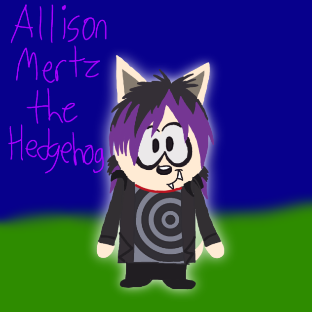 Allison Mertz the Hedgehog