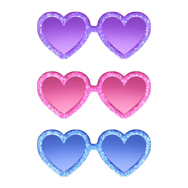 Heart sunglasses