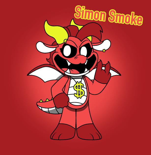 Simon Smoke (Nightmare Critters FanArt)