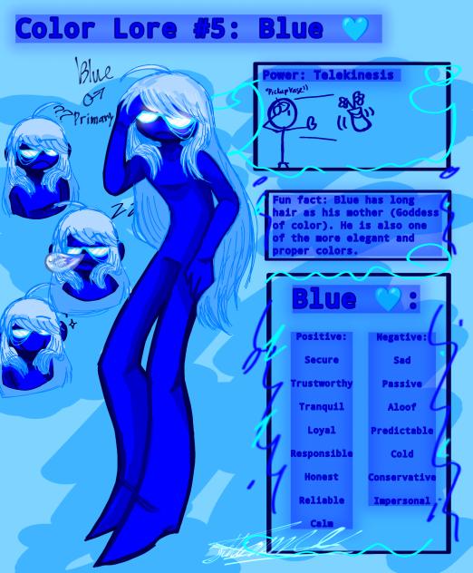 Color Lore #5 - Blue