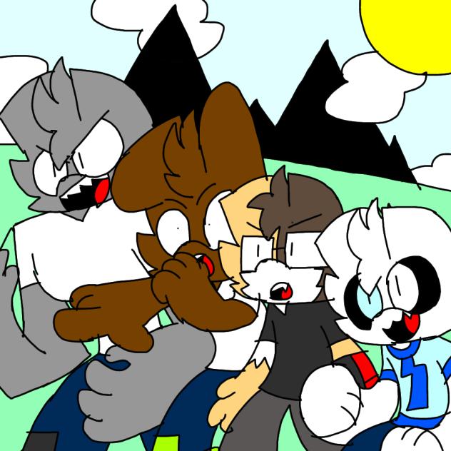 Swirl and Friends cheering