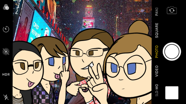 Me and the boys on new years