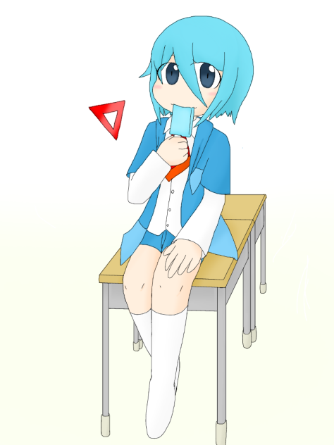 アイスうまうま…【オリキャラ ロウェイ BluePlanets】