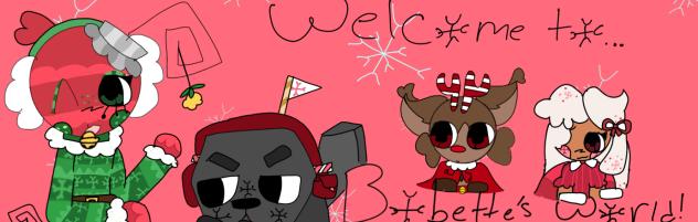Bobette’s world banner!