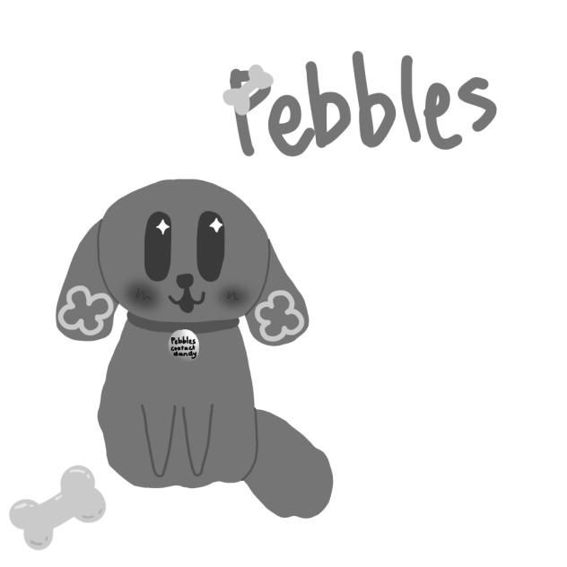 Dandy’s world Pebbles fanart