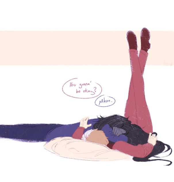 Mhm, sure buddy you're fine