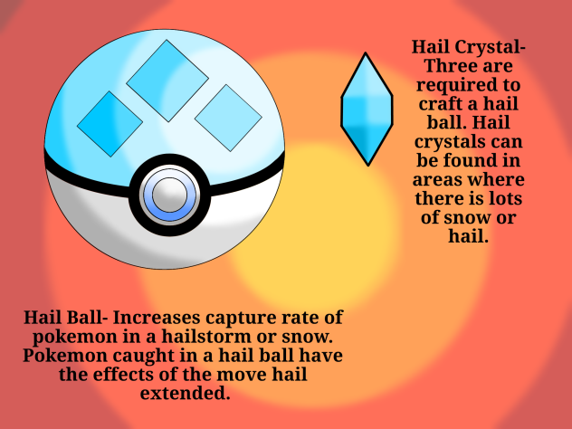Hail Ball Pokeball