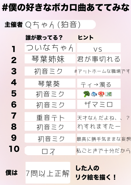 わかるかな？