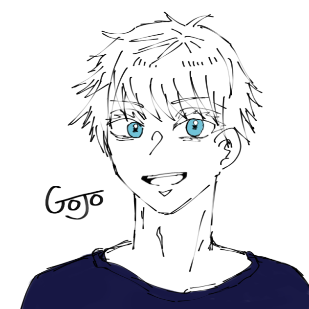 五条 悟  らくがき