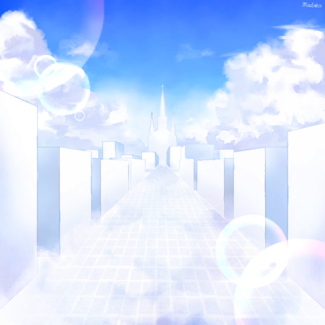 お空の上