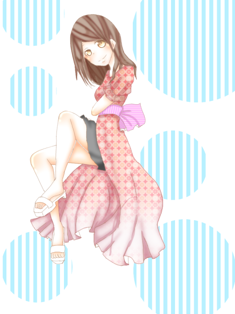 創作女の子