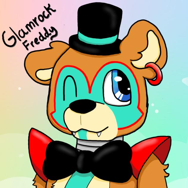 Glamrock Freddy fanart