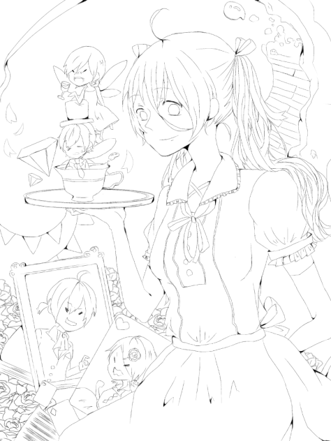 線画 【VOCALOID】 - ibisPaint