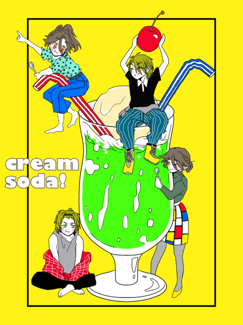 cream soda - ibisPaint