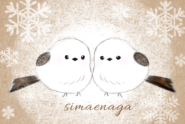 雪の小鳥❄