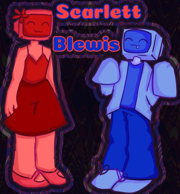 TV head 10 and 11- Scarlett and Blewis