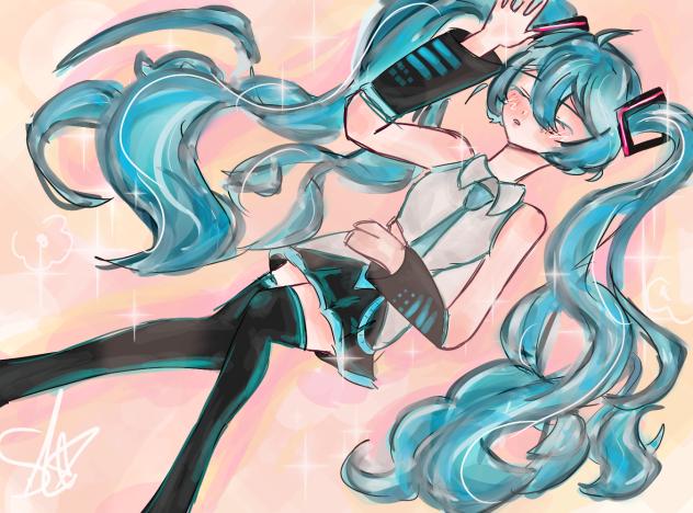 🩵🌸miku in bloom🌸🩵
