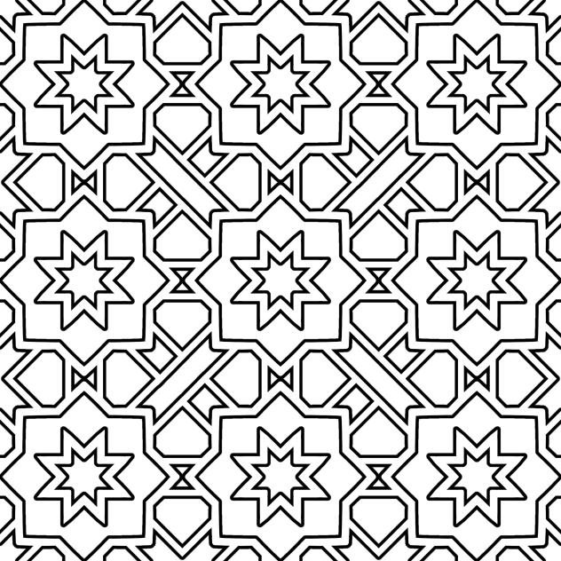 Arabesque pattern