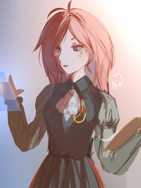 who is she - ibisPaint