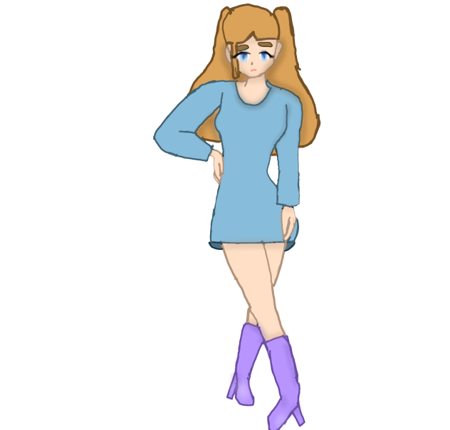 Trying new eye style