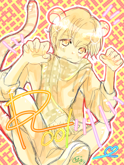 描き納めはるぅとくん