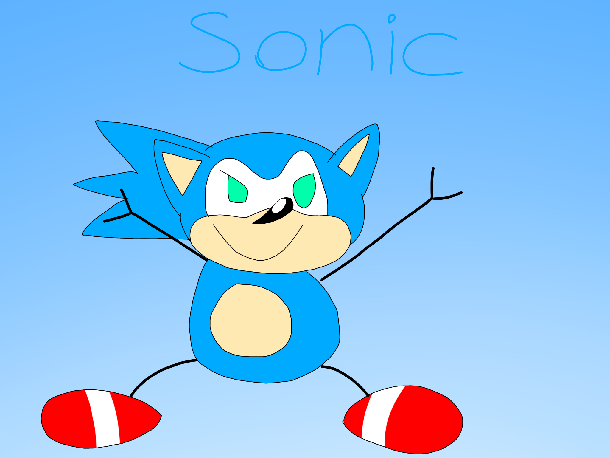 sonic - ibisPaint