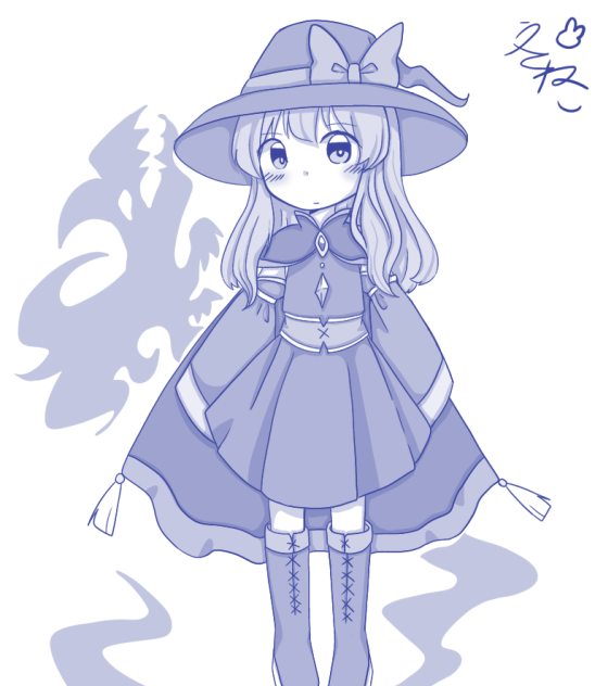 モノクロ魔法使い