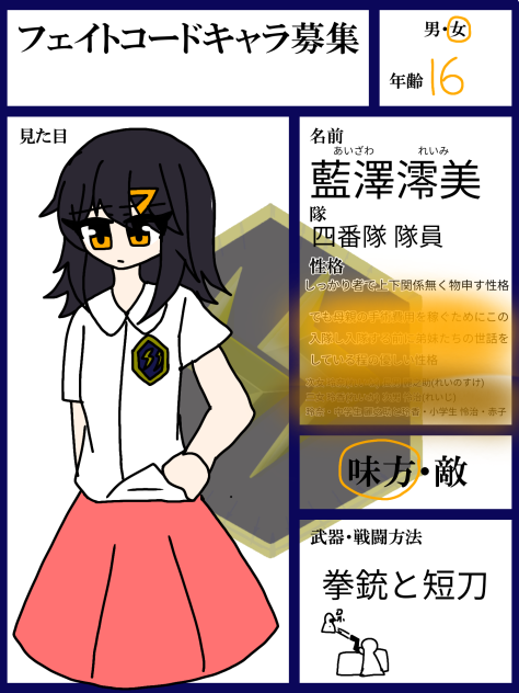 隊員澪美