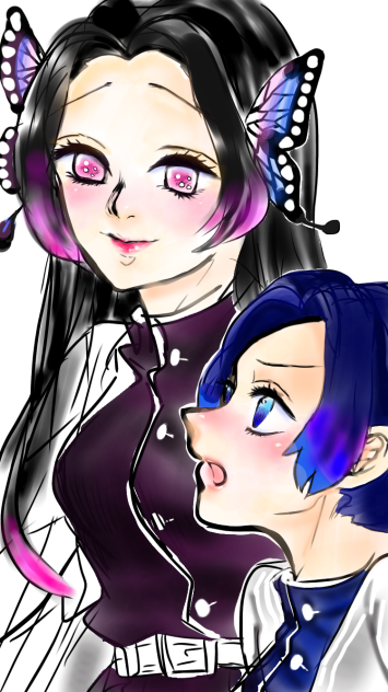 鬼滅の刃 胡蝶姉妹 - ibisPaint
