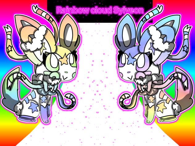 🌈Rainbow cloud Sylveon🌈