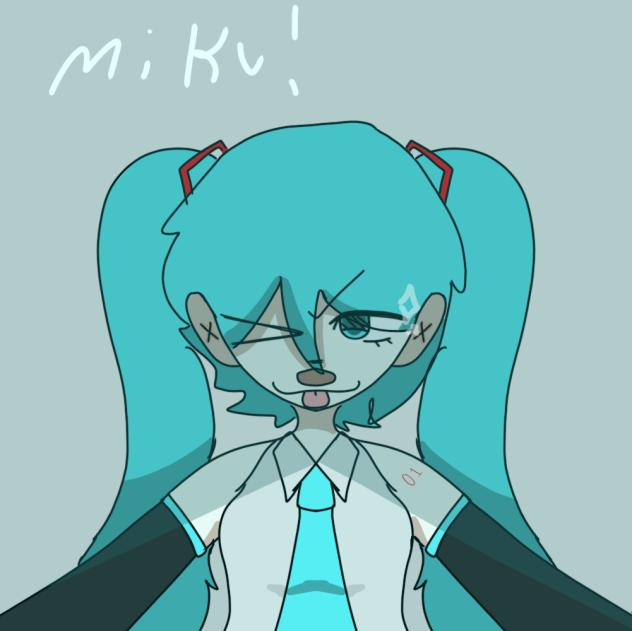 MIKU MIKU YOU CAN CALL HER- - ibisPaint