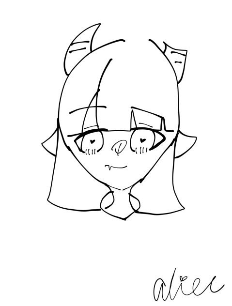 フリー線画！！！