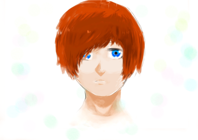 男の子  習作